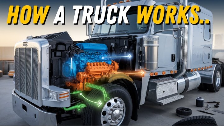 Truck 101: How a Semi-Truck Works - Engine, Transmission, and Ex