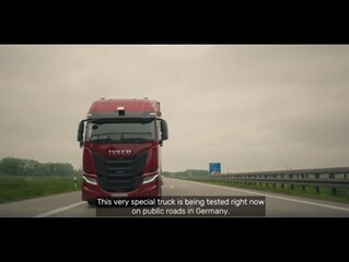 Iveco Plus public road testing in Germany