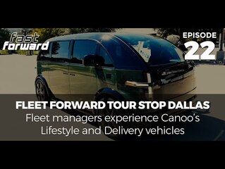 Fleet Managers Take Canoo Vehicles on the Road